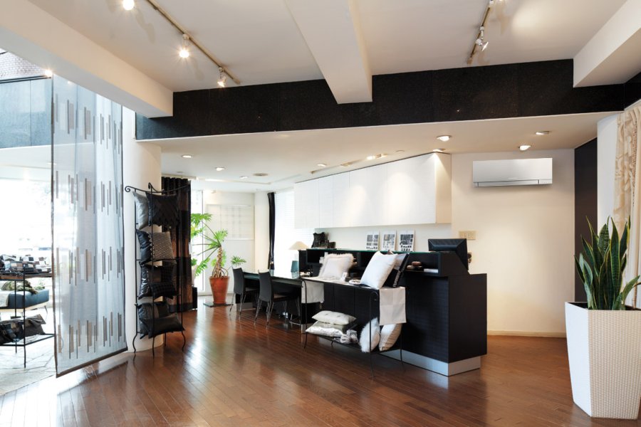 Installation dans un local commercial